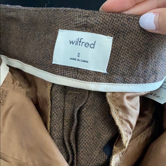 ❗️SOLD❗️Aritzia | Wilfred Tie-Front Pants - Picture 4 of 5
